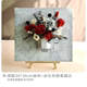 Preserved flower half wall vase painting color drawing board series retro half bottle plaster flower vessel floral oil painting DIY material