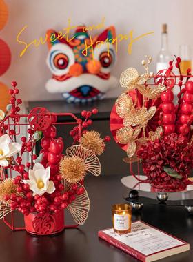 2026新年节日装饰过年喜庆摆件客厅桌面装饰品乔迁新居礼品送朋友