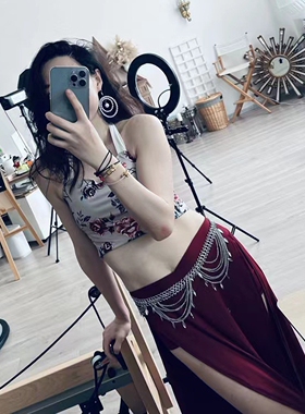 性感流苏沙滩链肚皮舞腰链