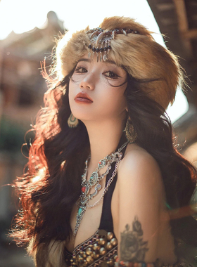 敦煌飞天古风项链异域风情