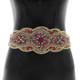 Mongolian ethnic style wide belt girdle