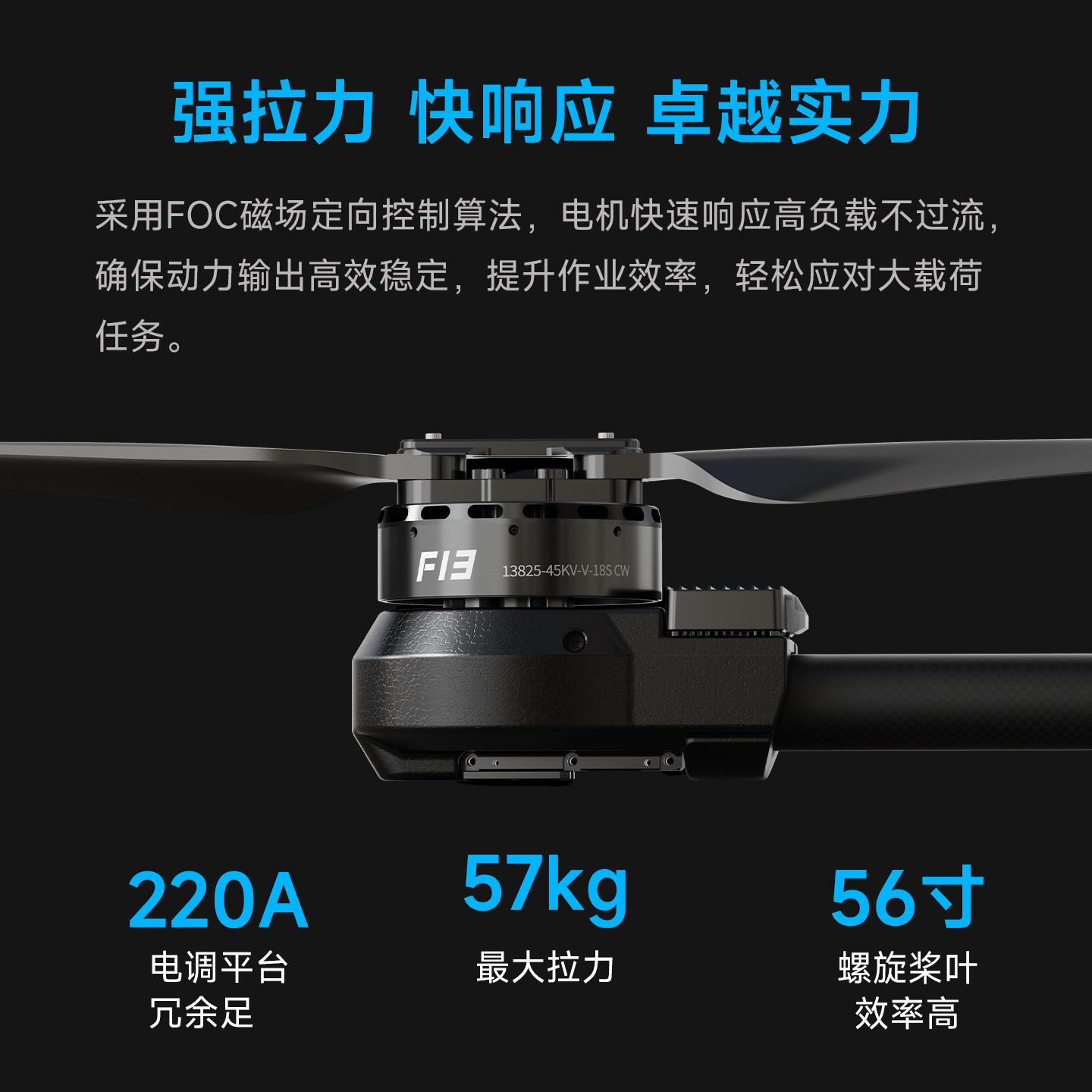 飞宇F13多旋翼无人机一体式动力系统折叠桨叶57公斤拉力,淘宝优惠券,粉丝福利购,淘宝优惠卷