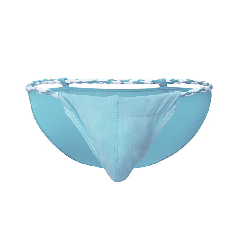 日式绑绳纯棉内裤加肥加大胖熊男高叉低腰性感裆兜布个性三角裤,淘宝优惠券,粉丝福利购,淘宝优惠卷