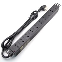 Dragon King Top pdu cabinet charging socket 10 bits aging rack wiring board socket charging adapter for plugging the light cat