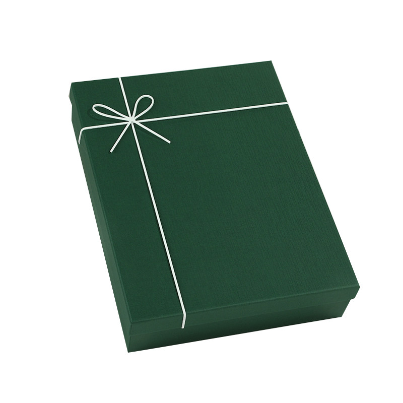 七夕节礼物盒墨绿色礼盒小清新韩版包装空盒伴手礼创意礼品盒定制