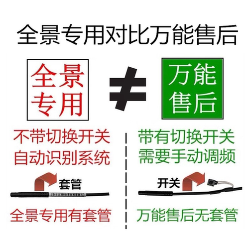 汽车360°度通用环景摄像头匹配兼容适用各品牌360全景车载摄像头 - 图3