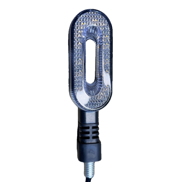 Electric vehicle led turn signal rectangular double flashing light