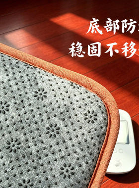 小度智能自动计数垫加厚防滑底垫长垫一套皮革垫蒲团家用子