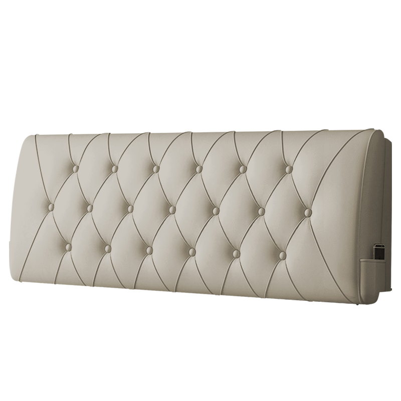 天然乳胶床头靠垫科技布榻榻米床头靠背软包可拆洗床头板大靠枕套,淘宝优惠券,粉丝福利购,淘宝优惠卷