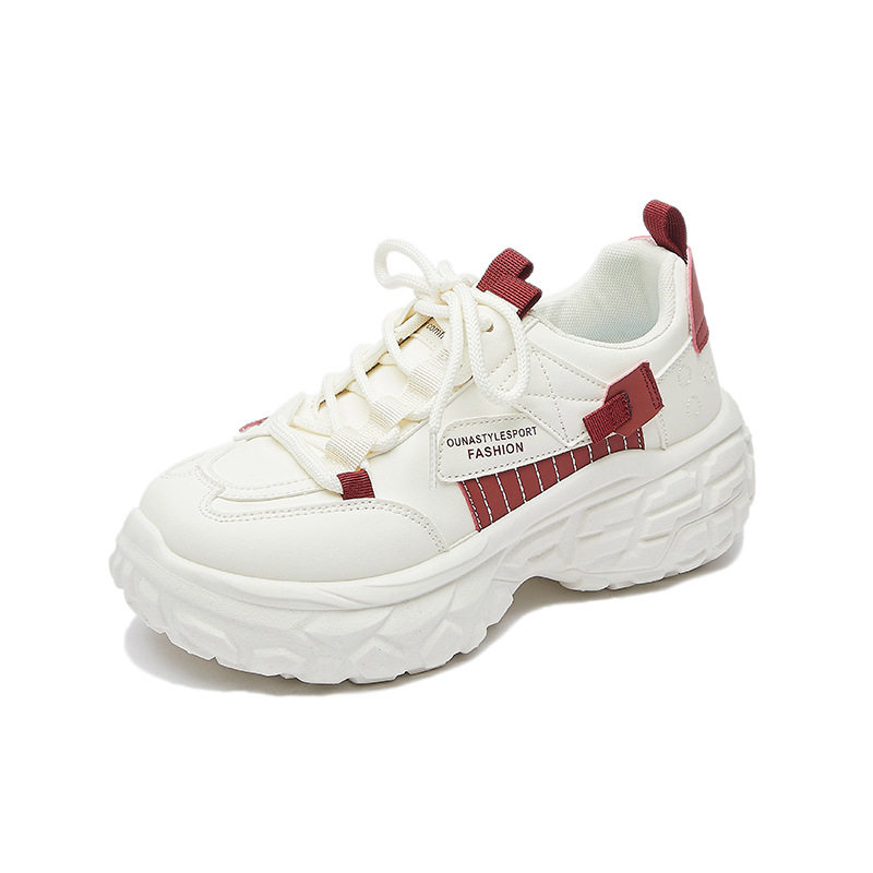 ins韩版新款老爹鞋女2026春季学生运动跑步休闲鞋厚底增高YB8805,淘宝优惠券,粉丝福利购,淘宝优惠卷