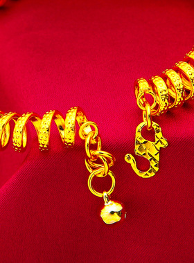 弹簧扁手镯生日礼物送朋友时尚款饰品首饰礼物礼品