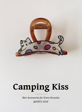 CampingKiss韩风小狗猫AB抓夹