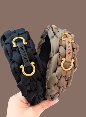 CampingKiss宽边发箍高颅顶发卡