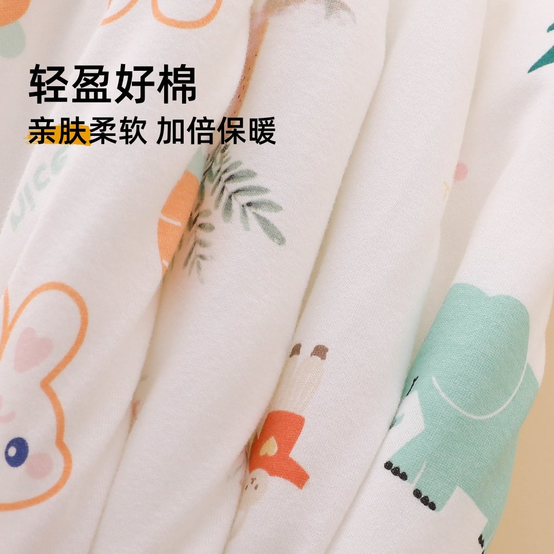 新生婴儿保暖夹棉秋冬季棉裤初生男女宝宝包脚高腰连脚开裆档裤子,淘宝优惠券,粉丝福利购,淘宝优惠卷