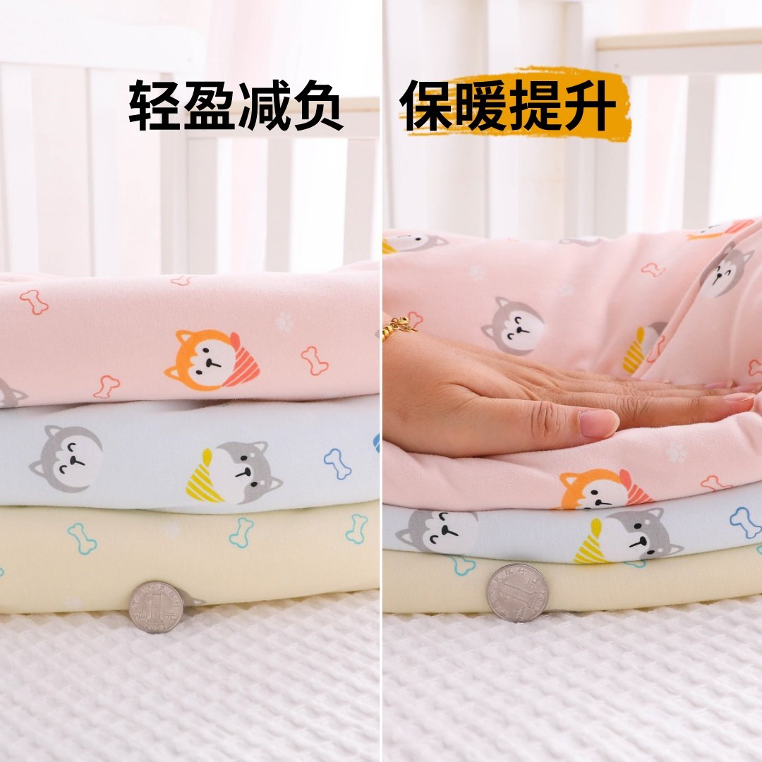 婴儿棉裤厚一条过冬包脚保暖裤连脚开档裤冬季小月龄宝宝夹棉裤子,淘宝优惠券,粉丝福利购,淘宝优惠卷