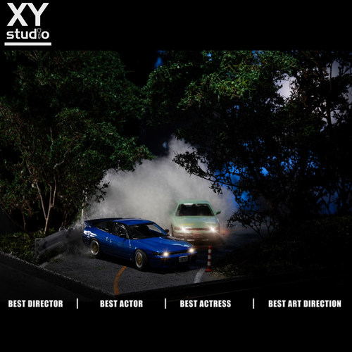 1/64《山道追走》场景 GC8 VS GT86 头文字d名场面 地平线6 - 图2