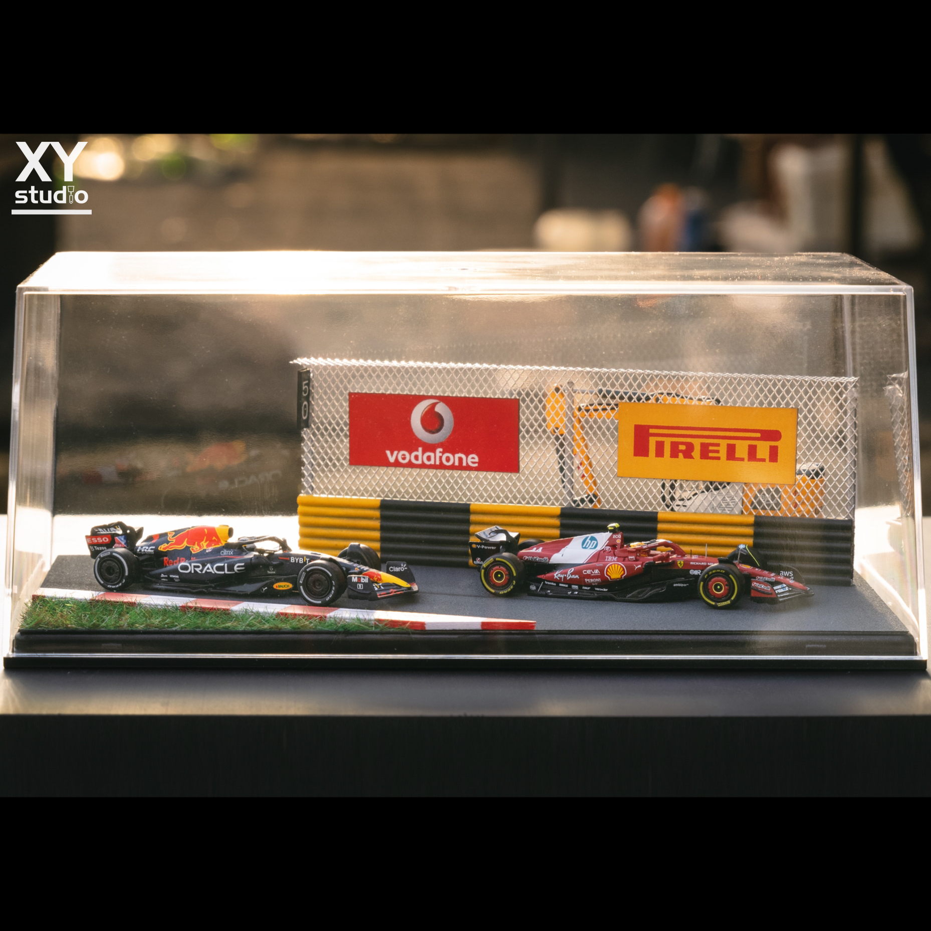 1/64 《F1 房车赛车场》场景 周冠宇 勒芒维斯塔潘 1/43白牛 礼物 - 图2