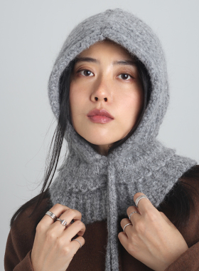 套头帽保暖INS风女秋冬进口