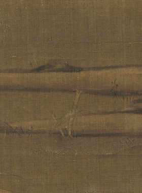 宋人杏林鸂鶒图真迹复制品