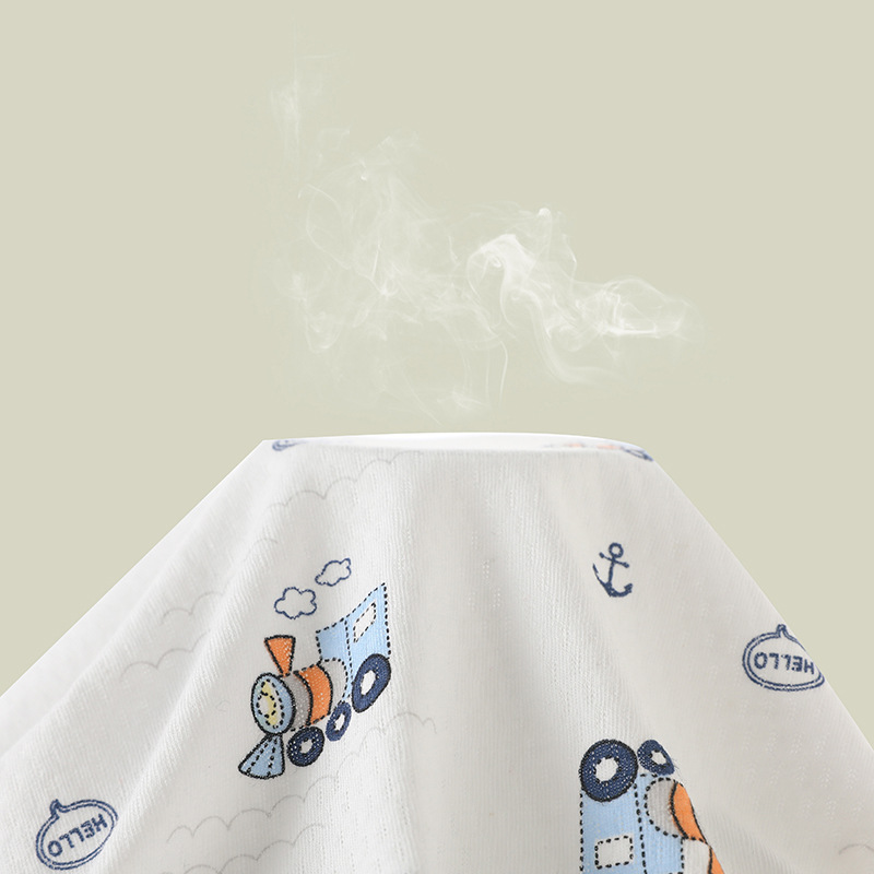 婴儿连体衣夏季三角哈衣短袖纯棉包臀新生衣服男女爬服宝宝包屁衣 - 图0