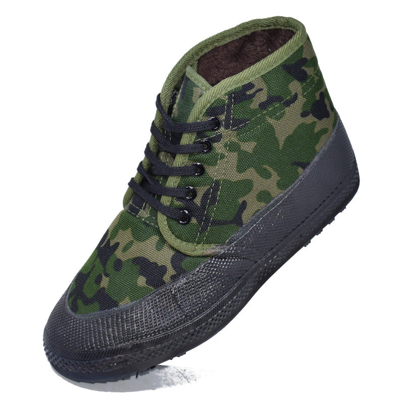 解放鞋棉鞋加绒加厚迷彩棉鞋劳保鞋工地加厚雪地靴防滑耐磨棉胶鞋,淘宝优惠券,粉丝福利购,淘宝优惠卷