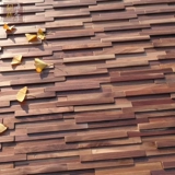 Мозаика из натурального дерева, современная и минималистичная деревянная головоломка