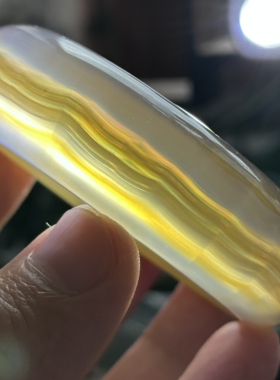 彩虹光缠丝玛瑙手镯女古风16宽