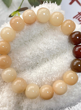 天然菩提根手串手链淤泥波波紫罗兰佛珠念珠小红书同款