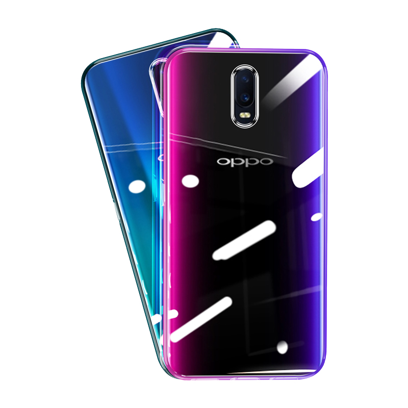 适用于透明oppo A11S手机壳oppoA2X A7X A83A79A73防摔A5pro A5A3软硅胶套A1新款简约A6Pro防指纹保护壳男女 - 图3