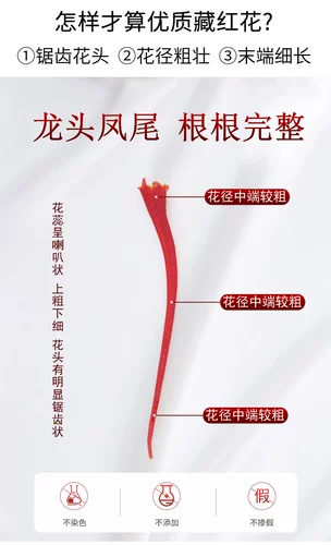 Шафран Zanghonghua специального сорта, официальный аутентичный официальный флагманский магазин, тибетская вода для замачивания, чтобы пить эффективный оздоровительный чай