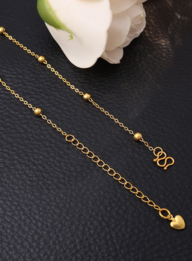 期待珐琅彩点钻吊坠个性百搭无量佛项链挂饰中古风佛像气质锁骨链