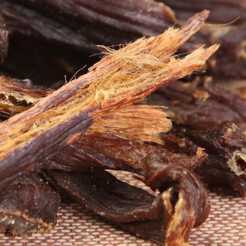 内蒙古正宗超风干牛肉干条500g特产零食手撕袋装原味散装肉类小吃 - 图1