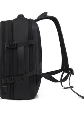 New Men's Premium Expandable Business Backpack Large Capacit