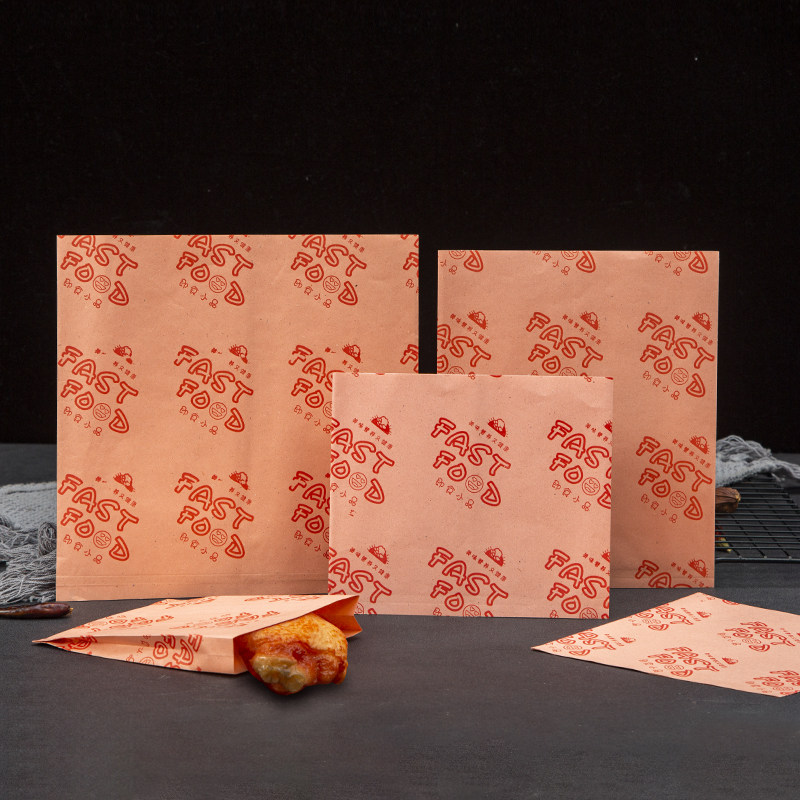 即食小品炸鸡袋烧烤炸串鸡叉骨鸡锁骨烤鸡腿一次性打包防油纸袋子,淘宝优惠券,粉丝福利购,淘宝优惠卷