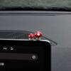 Little rabbit mushroom car ornaments center console screen lying car decoration supplies cute female electric car accessories