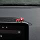 Little rabbit mushroom car ornaments center console screen lying car decoration supplies cute female electric car accessories