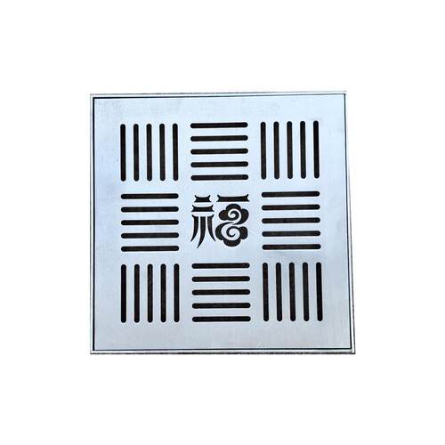 304不锈钢地漏庭院下水道地沟排水沟盖板装饰方形雨水篦子井盖 - 图3