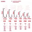 Nishang Luya White Strips Horse Mouth Explosive Mosquito Bionic Insect Micro Food Meal Strips Peach Blossom Luo Fei Bait Barbed Fly Hook