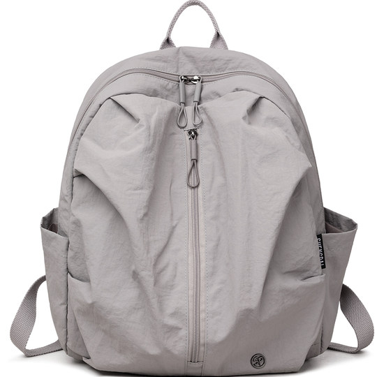 Ultra-light waterproof nylon cloth backpack for women outdoor travel mountaineering large capacity backpack for men travel small backpack