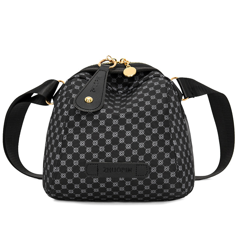 高级感斜挎包女2024新款潮流轻便贝壳包时尚百搭牛津布单肩包女,淘宝优惠券,粉丝福利购,淘宝优惠卷