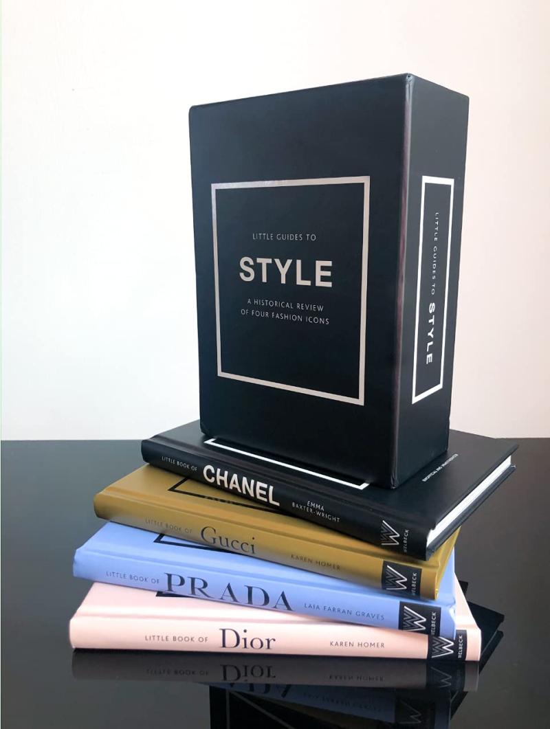 现货 英文原版 Little Guides to Style 时尚品牌发展历史故事4册套装 Chanel香奈儿 Dior迪奥 Gucci古驰 Prada普拉达 艺术画册