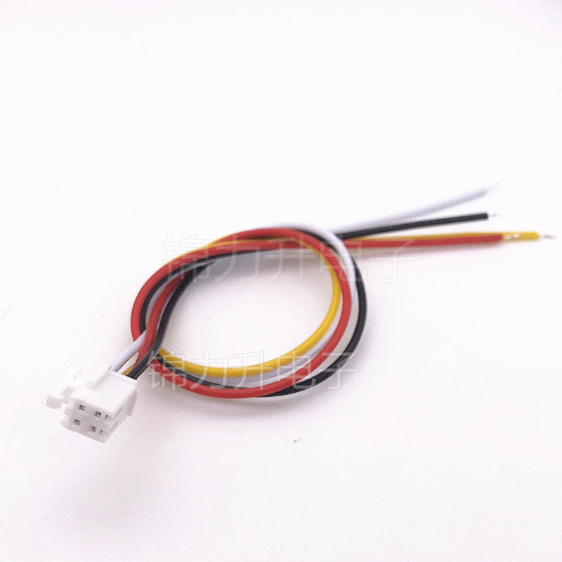 PHB2.0mm间距双排端子线连接线单头双头电子线带扣2*2 3 4 5 6 7P,淘宝优惠券,粉丝福利购,淘宝优惠卷