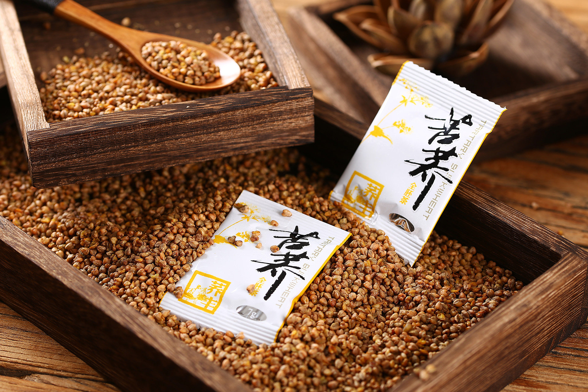 酉阳苦荞荞丰全胚苦荞茶礼盒包装包邮119g/231g重庆酉阳后坪特_虎窝淘