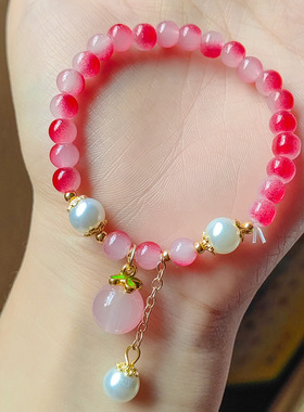 手串水晶手链小清新闺蜜手饰