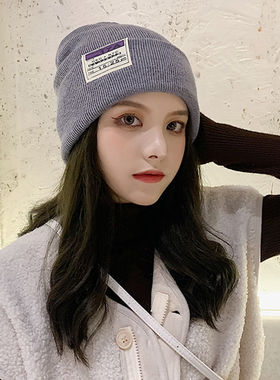 户外毛线帽套头女休闲保暖时尚