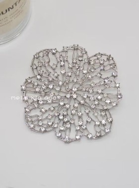 合金女镂空花朵想项链锁骨链