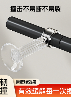 捷发10cm硅胶吸盘静音防撞门把
