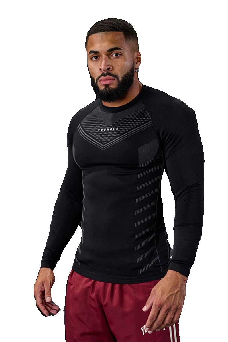 运动健身衣男长袖T恤速干透气弹力紧身衣跑步肌肉撸铁狗兄弟美式,淘宝优惠券,粉丝福利购,淘宝优惠卷