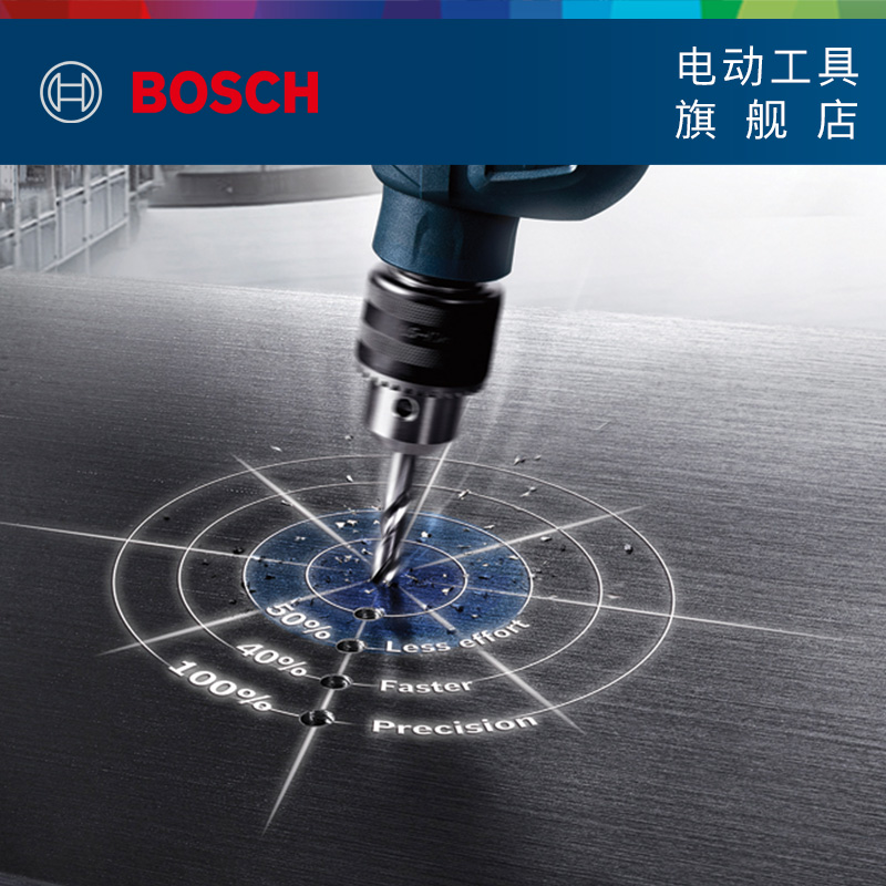 博世Bosch高速钢麻花钻头加长多功能锥形钻打孔专用麻花钻-图3