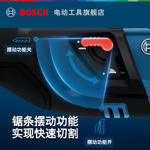 博世锂电无刷马刀锯电动往复锯金属木材切割电锯切割机GSA185-LI - 图1